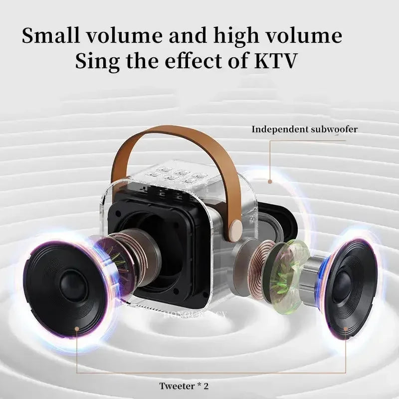 K12 Bluetooth Speaker & Karaoke Microphone