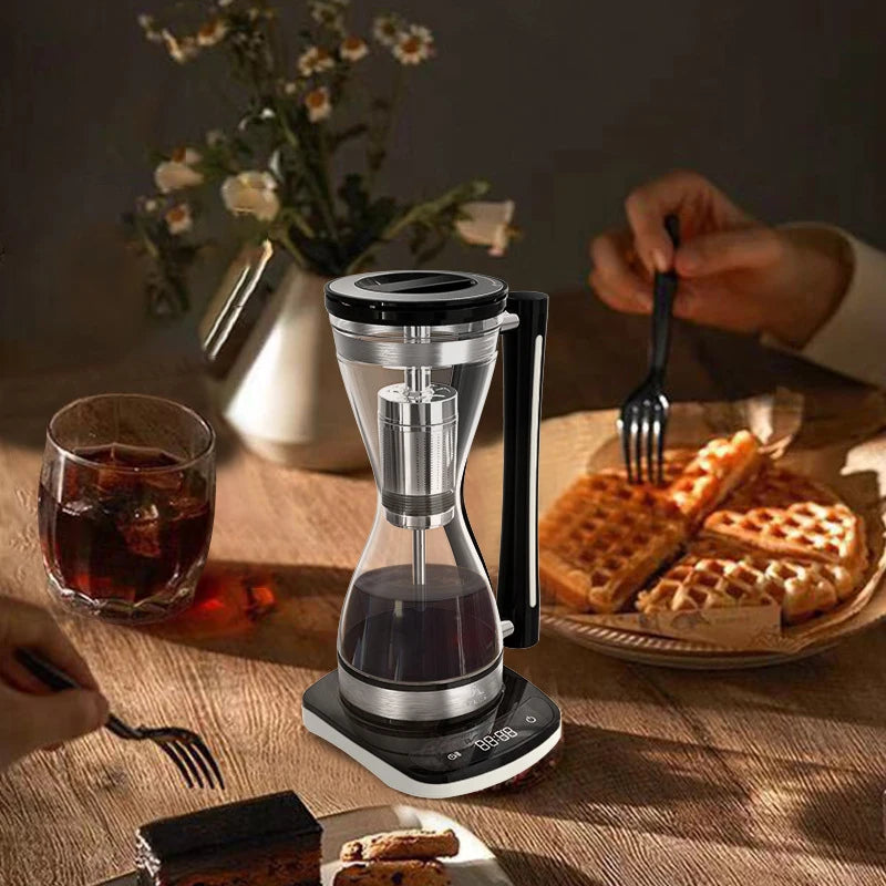 Light Luxury Automatic Siphon Coffee Maker