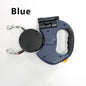 Retractable Dual Dog Leash with LED and 360° Swivel